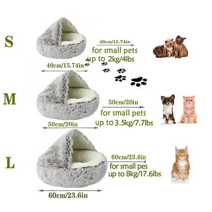 Winter Indoor Pet Bed Pet Cave