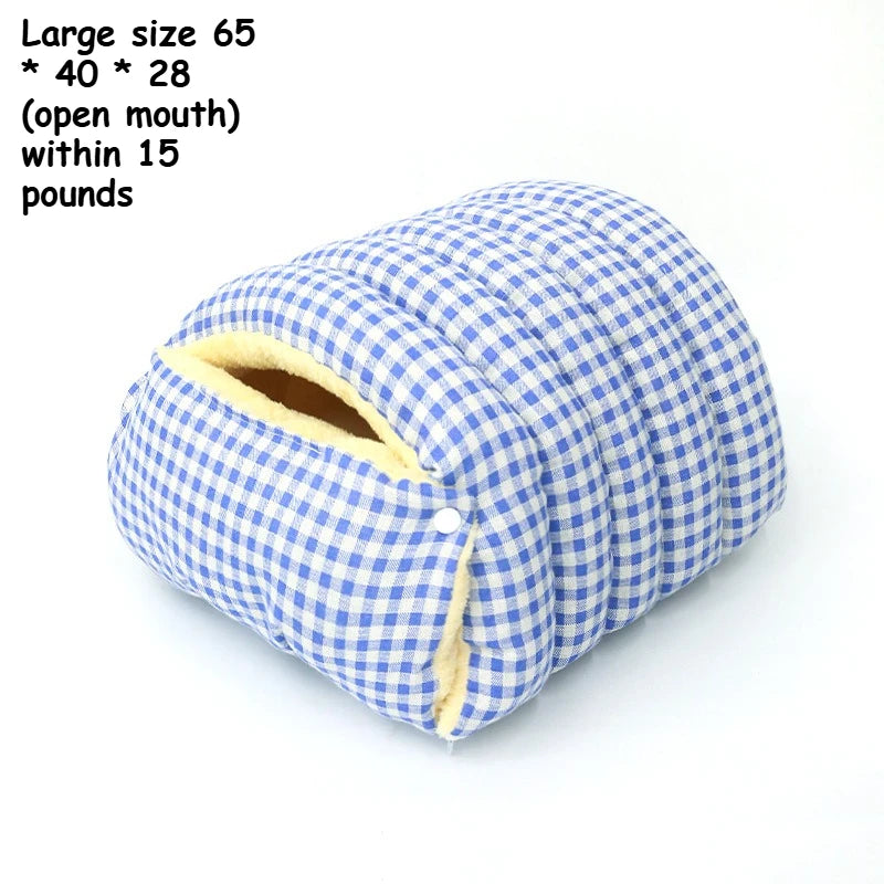 Winter All Around Enclosed Cat Bed