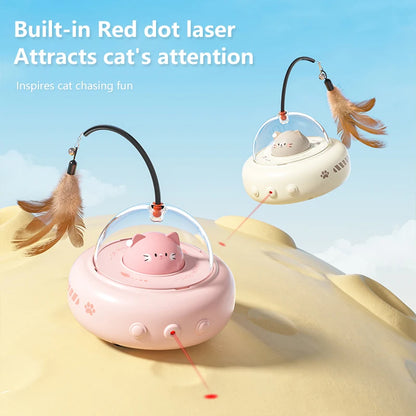 Smart UFO Teaser Cat Toy