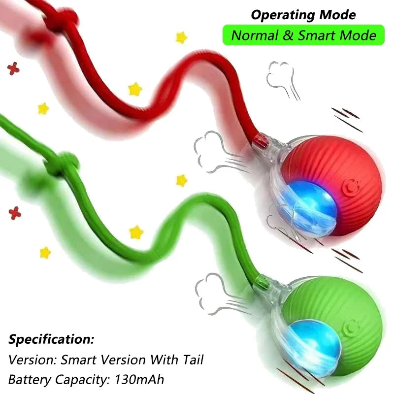 Dog Cat Interactive Ball Toy Automatic Rolling Ball