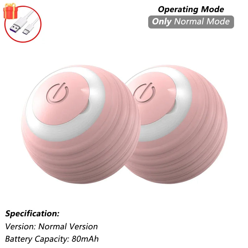 Dog Cat Interactive Ball Toy Automatic Rolling Ball