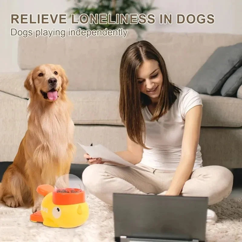 Little Duck Interactive Pet Food Treat Dispenser