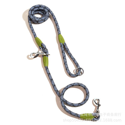 Reflective Hands Free Rope Dog Leashes