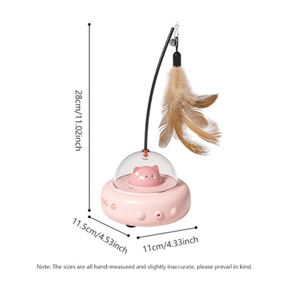 Smart UFO Teaser Cat Toy