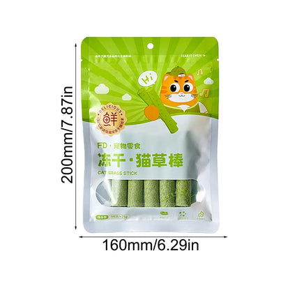 Cat Grass Teething Sticks