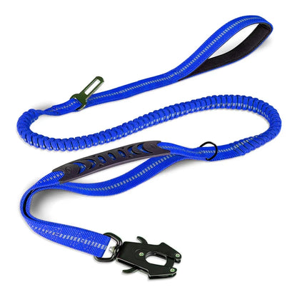 Reflective Shock Strong Dog Leashes with Car Seat belt